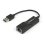 Tarjeta de Red StarTech USB2100 USB 2.0 Fast Ethernet 10/100 Mbps Dongle Noir