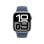 Apple Watch Series 10 4G LTE GPS NFC 42mm OLED Silber Blau S/M IP6X Wasserdicht Pulsmesser