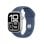 Apple Watch Series 10 4G LTE GPS NFC 42mm OLED Silber Blau S/M IP6X Wasserdicht Pulsmesser