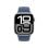Apple Watch Series 10 4G LTE GPS NFC 42mm OLED Silber Blau S/M IP6X Wasserdicht Pulsmesser