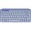 Teclado inalámbrico Logitech Keys-To-Go 2 AZERTY Francés mini lila Bluetooth