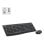 Teclado de membrana Logitech MK295 Silent Layout QWERTZ sem fio ratos inclusos