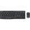 Teclado de membrana Logitech MK295 Silent Layout CZ wireless com rato incluso