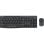 Teclado de membrana Logitech MK295 Silent Layout CZ wireless com rato incluso
