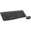 Teclado de membrana Logitech MK295 Silent Layout CZ wireless com rato incluso