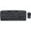 Clavier membrane Logitech MK330 Sans Fil QWERTZ Pack Souris Inclus