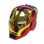 Porte-clés Semic Studios Iron Man casque métal or rouge 50 mm