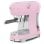 Cafetera Espresso Smeg ECF02PKEU 1,1 L 15 bars rose avec mousseur à lait