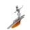 Spielfigur Hasbro Marvel Legends Series Silver Surfer Silber 15 cm Zubehör