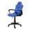Gaming-Stuhl Trust GXT 703SM Revvo ergonomisch Stoff Blau Rot Schwarz 110 kg