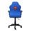 Gaming-Stuhl Trust GXT 703SM Revvo ergonomisch Stoff Blau Rot Schwarz 110 kg