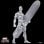 Actionfigur Hasbro Marvel Legends Series Silver Surfer Silber 20 Bewegungspunkte