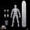 Actionfigur Hasbro Marvel Legends Series Silver Surfer Silber 20 Bewegungspunkte