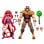 Figura Hasbro Marvel Legends Inhumans Medusa y Gorgon Multicolor articuladas