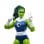Spielfigur Hasbro Marvel Legends Series She-Hulk Multicolour Gelenkig Zubehör