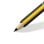 Lápis digital Staedtler 180J 22-1 Preto Amarelo compatível c/ tablet gráfica