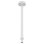 Supporto Hanwha SBP-300CMTW telescopico in alluminio bianco 20 kg