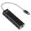 Hub iggual 3 ports 5 Gbit/s Type-C avec Ethernet Gigabit aluminium