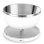 Báscula de cozinha Smeg KSC01WHMWW eletrónica 5 kg aço inox branca