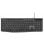 Tastatur NGS SPECTRA FR Membran Layout FR AZERTY USB 96 Prozent Schwarz