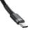 USB-C Kabel Baseus Cafule 1 m Nylon 0,48 Gbit/s Schwarz Grau