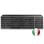 Tastiera Mars Gaming MK Silenkeys a membrana Layout IT wireless extra silenziosa AI