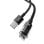 Ladekabel Baseus Gem USB A auf iP 1 m 2,4A Schnellladung Schwarz