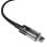 Ladekabel Baseus Gem USB A auf iP 1 m 2,4A Schnellladung Schwarz