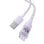Ladekabel Baseus Gem USB-A zu iP 2.4A 1m Lila Schnellladung Nylon