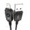 USB Kabel Baseus 1m Schwarz Irrompible USB-A auf iP 2,4A 480Mbit/s