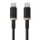 Ladekabel Baseus Dura USB-C auf USB-C 100 W 1 m Schwarz Gold
