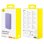 Batterie externe Baseus Airpow PPAP20K 20000 mAh Power Delivery 20 W Violet
