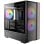 Caja de PC Antec FLUX REAR Midi Tower Negro ATX Iluminación RGB Vidrio templado