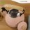 Chaleira Briebe 00447 Apito Aço Inoxidável 2,3 L Indução Rosa Pastel Pega Madeira