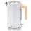 Bollitore elettrico Briebe KT1165WHT 1,7L 2200W Acciaio Inox Nordic Design Bianco