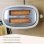 Broodrooster Briebe SKT1177WHT 2 brede sleuven 870 W 6 bruiningsstanden wit