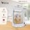 Tostapane Briebe SKT1170WHT Elegance 2 Fette Bianco con Bollitore 1,7L Wireless