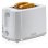 Broodrooster Briebe TA1169WHT 2 brede sleuven 870 W 7 bruiningsstanden Wit en zilver