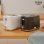 Broodrooster Briebe TA1169WHT 2 brede sleuven 870 W 7 bruiningsstanden Wit en zilver