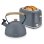Briebe SKT1177GRY broodrooster 2 brede sleuven 870 W 6 bruiningsstanden matgrijs