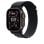 Bracelet Apple MG9H4ZM/A Alpine Loop Noir Medium pour Apple Watch 44-49mm