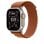 Bracelet Apple MFTC4ZM/A Loop Alpine Taille M Marron Titane Smartwatch