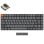 Teclado Keychron K3 Max Mecánico Inalámbrico Layout ES Retroiluminado Switch Gateron Red Perfil Bajo