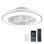Ventilatore da Soffitto con Luce Elco PV-49C 40W 49cm 6 Velocità Silenzioso Telecomando