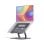 Support pour ordinateur portable Startech Gris Aluminium Pivotant 360° Réglable