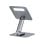 Support pour ordinateur portable Startech Stand Telescopique Base Pivotante 360° Aluminium Argent