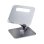 Support pour ordinateur portable Startech Stand Telescopique Base Pivotante 360° Aluminium Argent