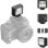 Kompaktblitz Ulanzi SL02 GN8 6500K USB-C 4 Stufen