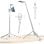 Tripé Ulanzi Tt88 Magnético 145 cm Selfie Stick Mando Branco