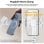 Tripé Ulanzi Tt88 Magnético 145 cm Selfie Stick Mando Branco